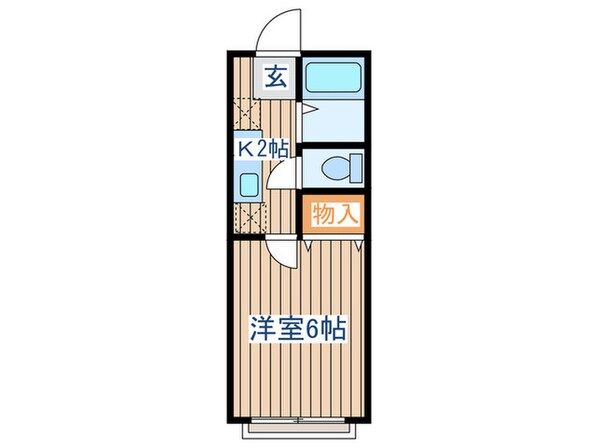 アーバンシティ名取大手町（南）の物件間取画像